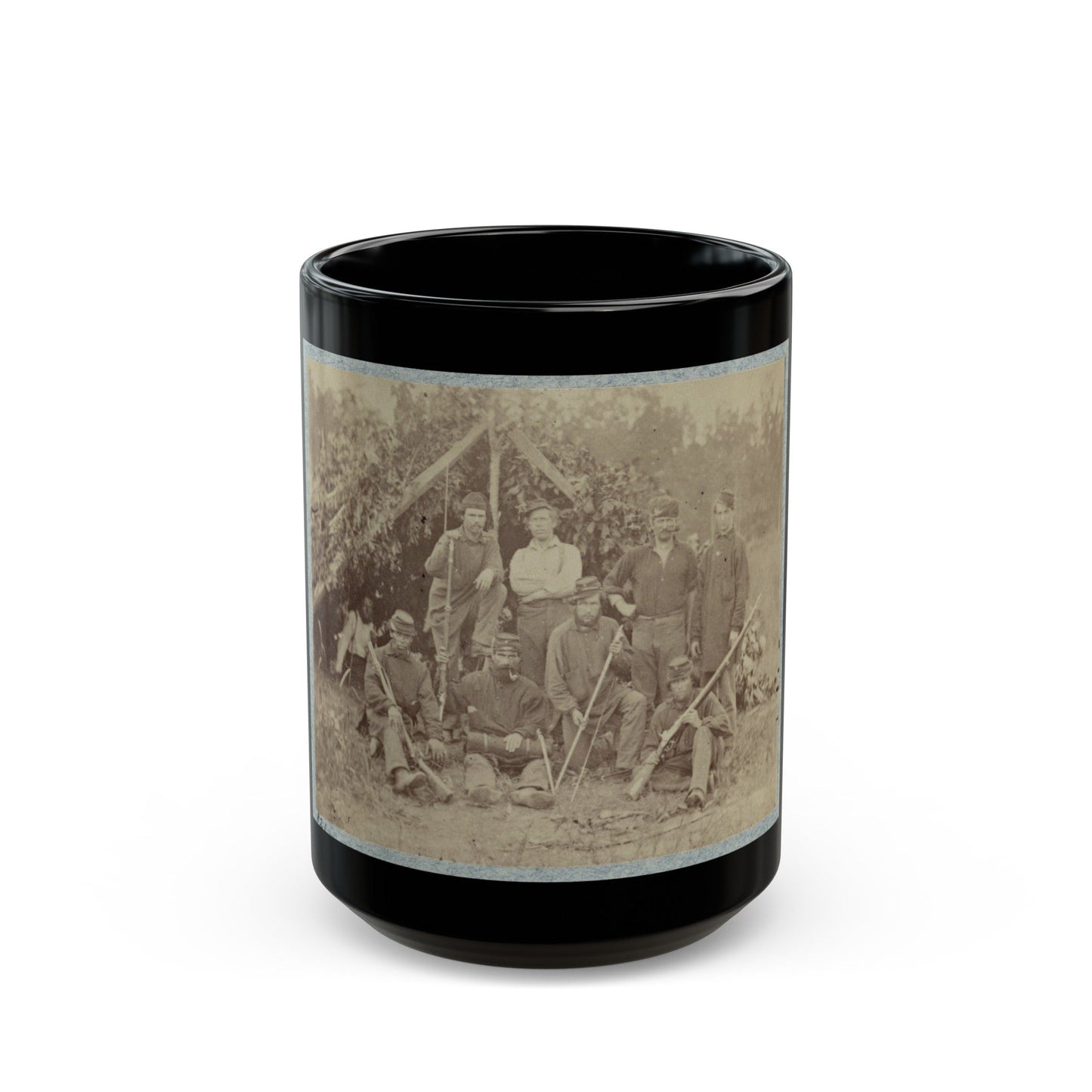 2d Rhode Island Infantry 022 (U.S. Civil War) Black Coffee Mug-15oz-The Sticker Space