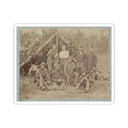 2D Rhode Island Infantry 022 (U.S. Civil War) STICKER Vinyl Kiss-Cut Decal 3 Inch White - The Sticker Space