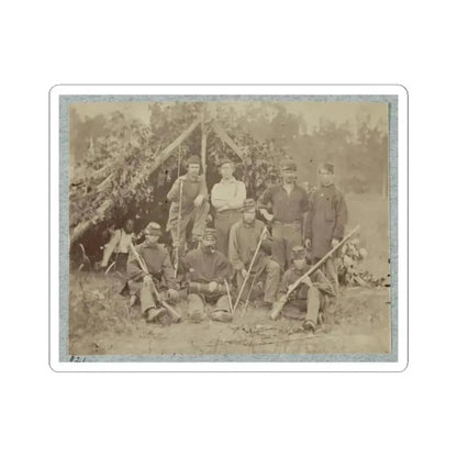 2D Rhode Island Infantry 022 (U.S. Civil War) STICKER Vinyl Kiss-Cut Decal 6 Inch White - The Sticker Space