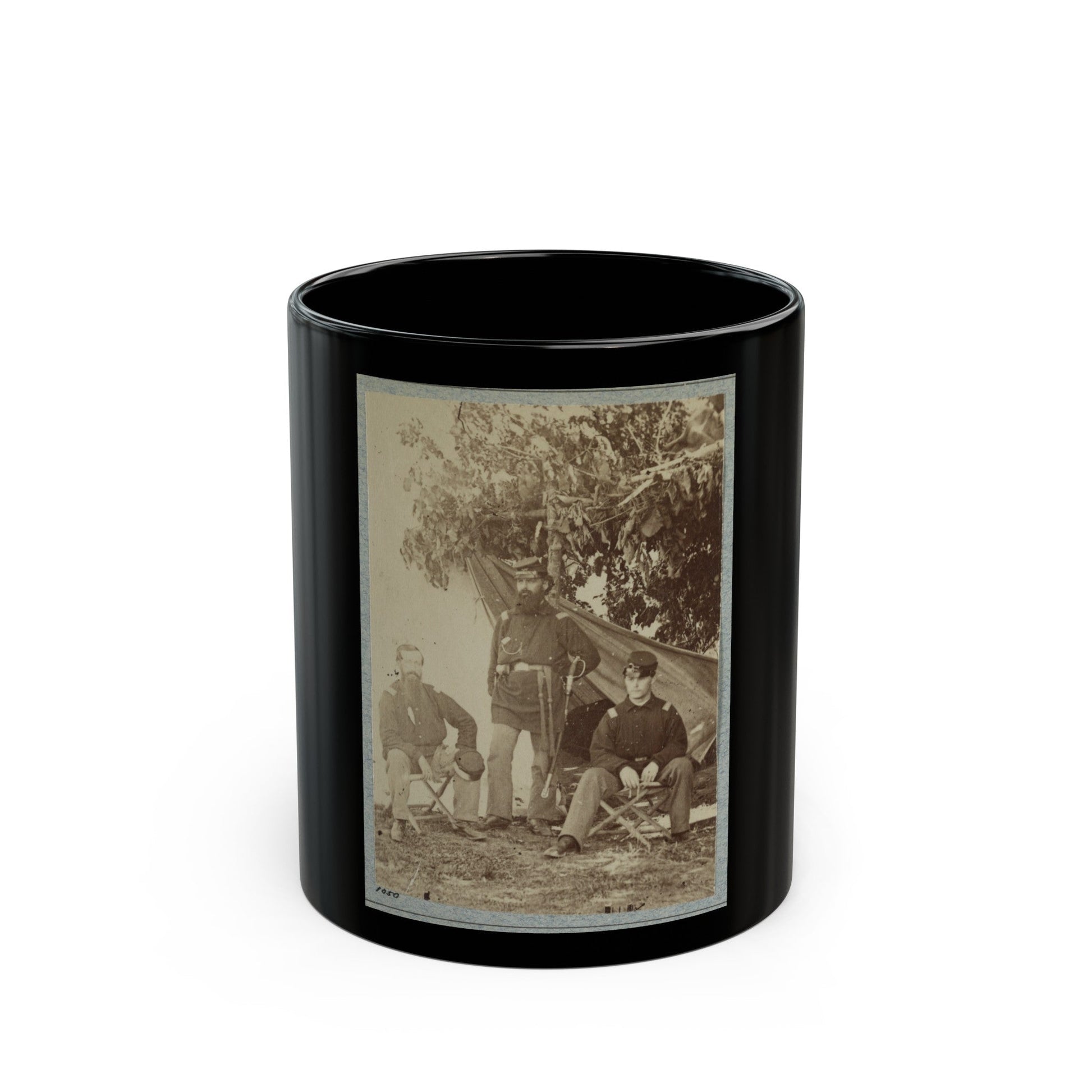 2d Rhode Island Infantry 023 (U.S. Civil War) Black Coffee Mug-11oz-The Sticker Space