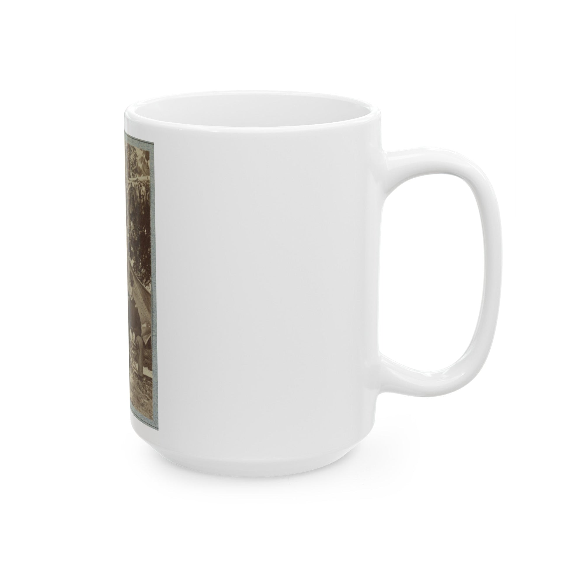 2d Rhode Island Infantry 023 (U.S. Civil War) White Coffee Mug-The Sticker Space