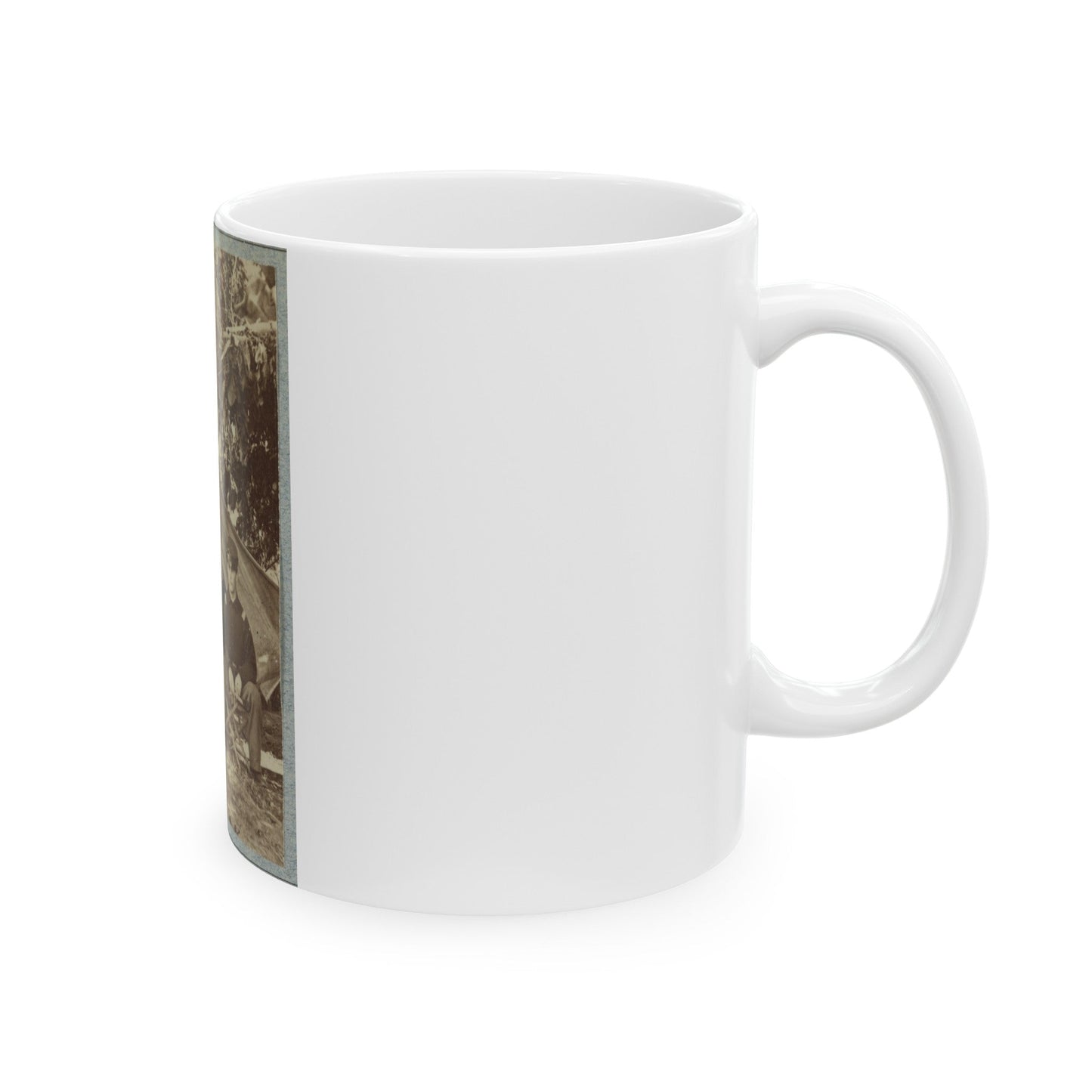 2d Rhode Island Infantry 023 (U.S. Civil War) White Coffee Mug-The Sticker Space