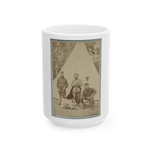 2d Rhode Island Infantry 024 (U.S. Civil War) White Coffee Mug-15oz-The Sticker Space