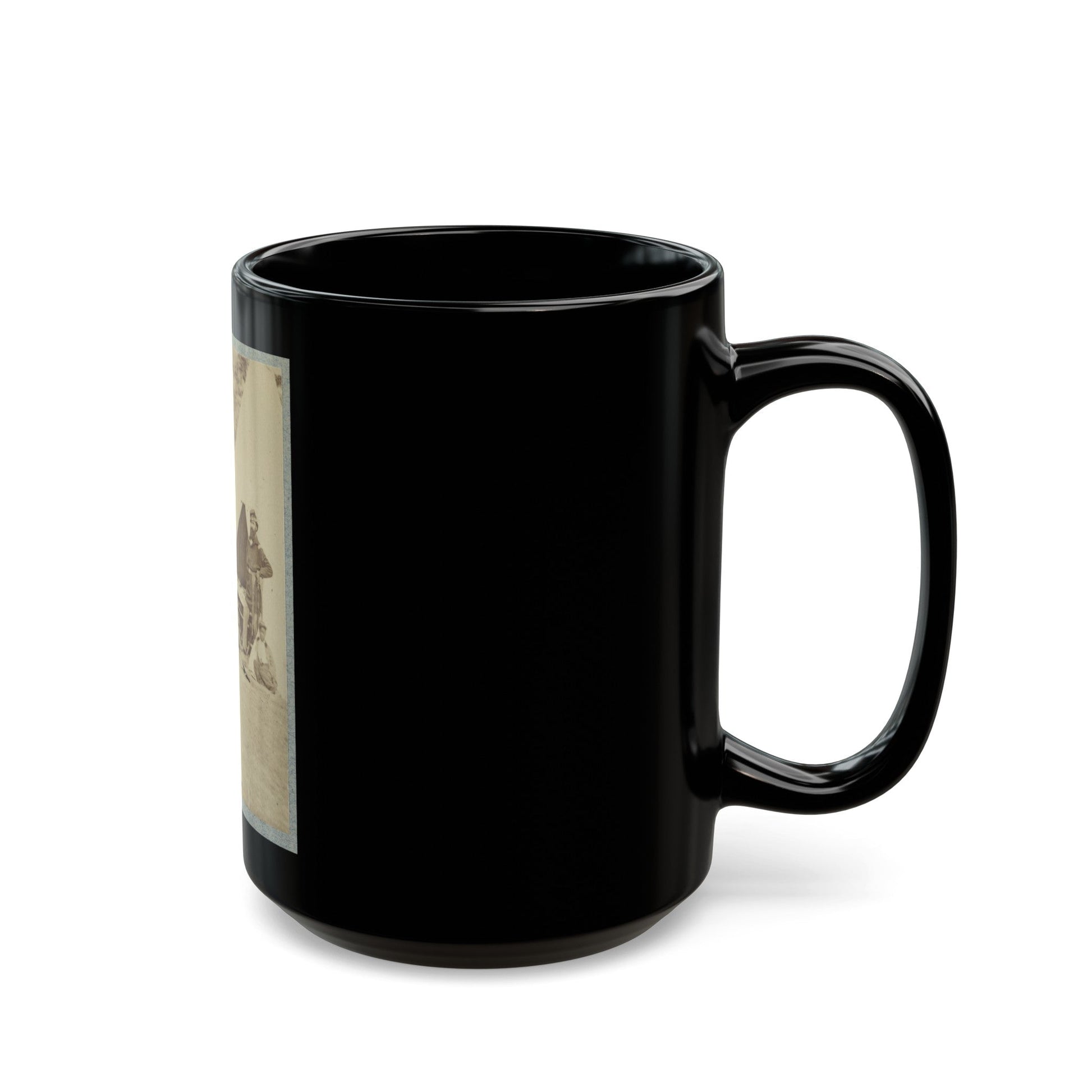 2d Rhode Island Infantry 025 (U.S. Civil War) Black Coffee Mug-The Sticker Space