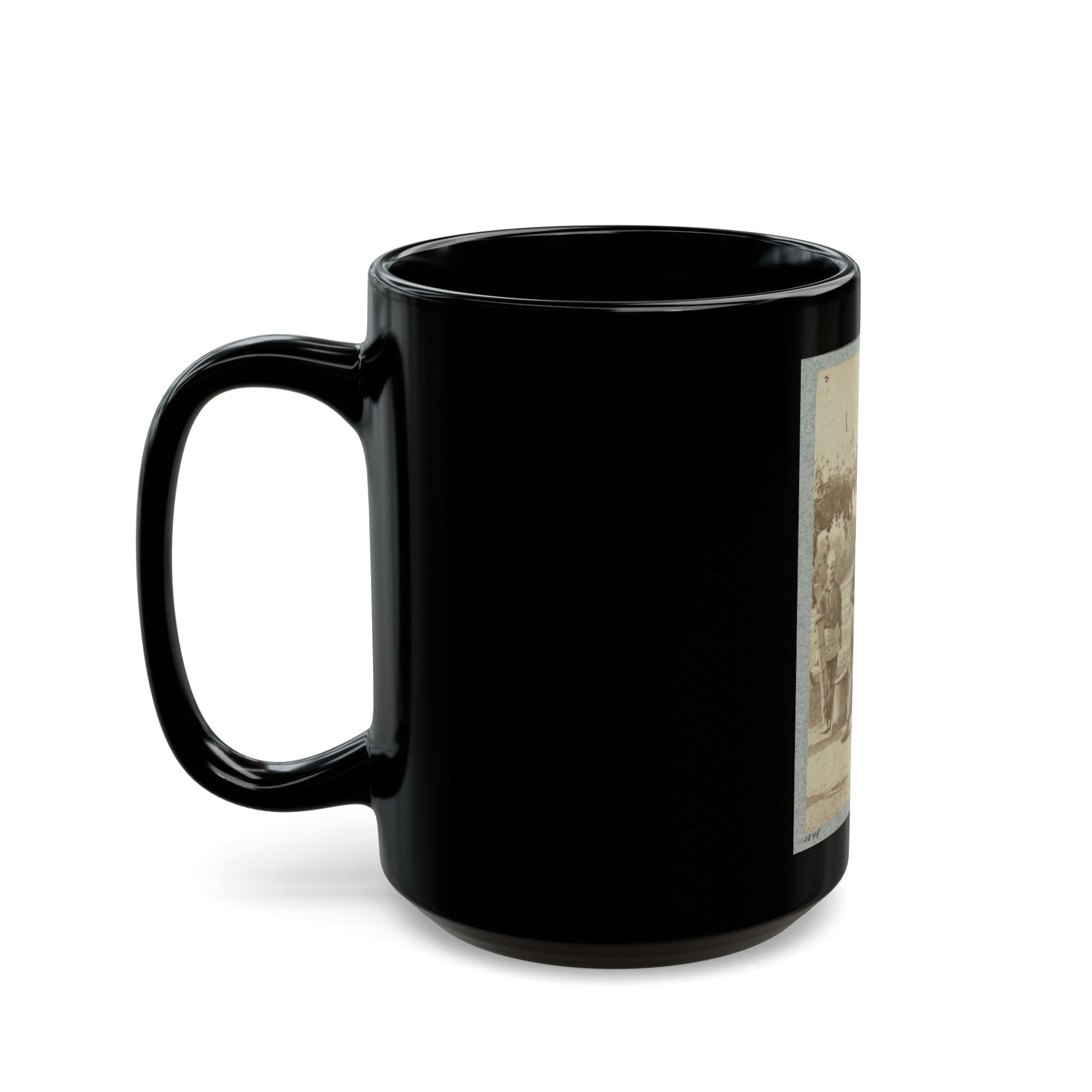 2d Rhode Island Infantry 026 (U.S. Civil War) Black Coffee Mug-The Sticker Space