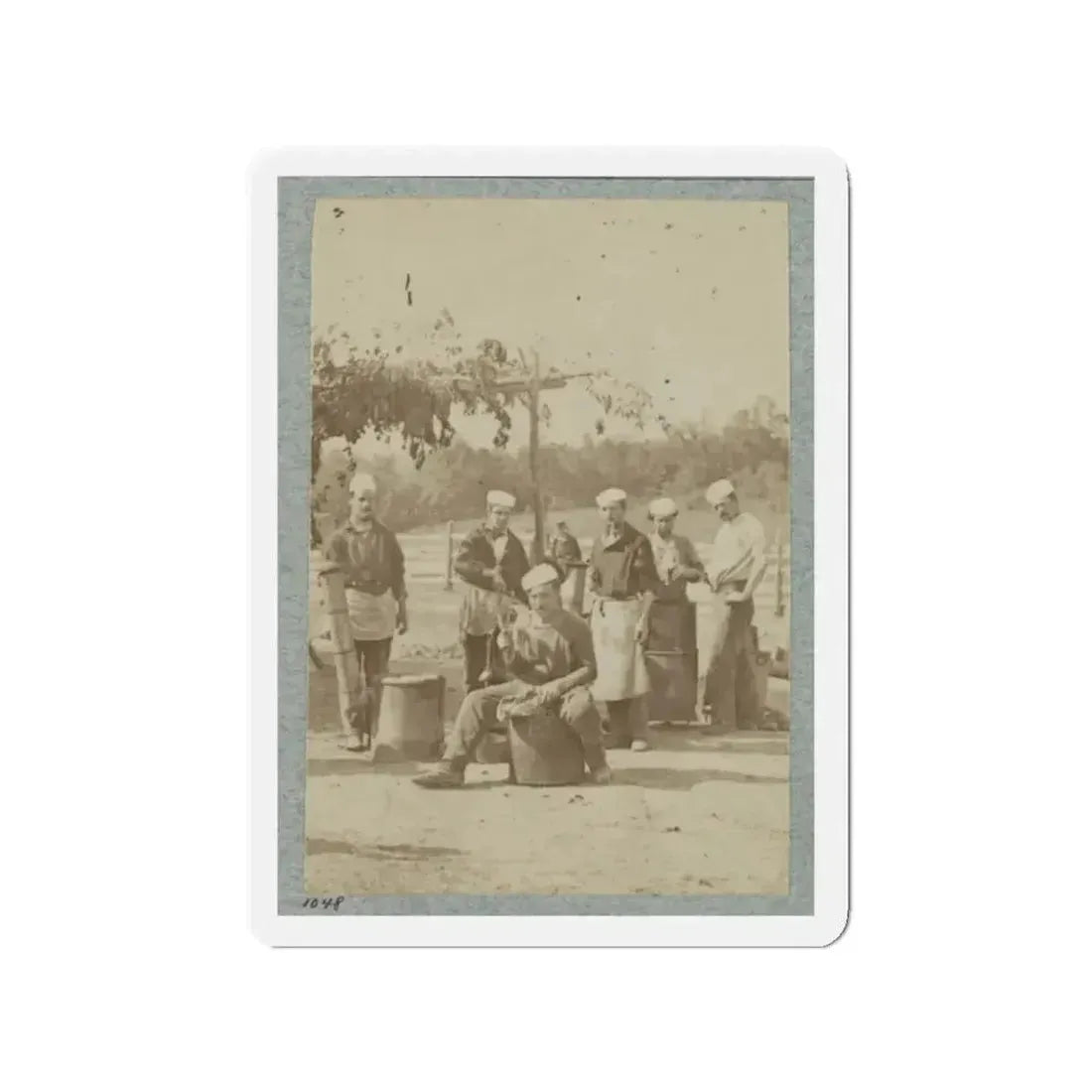 2d Rhode Island Infantry 026 (U.S. Civil War) Refrigerator Magnet 2 Inch Die-Cut - The Sticker Space
