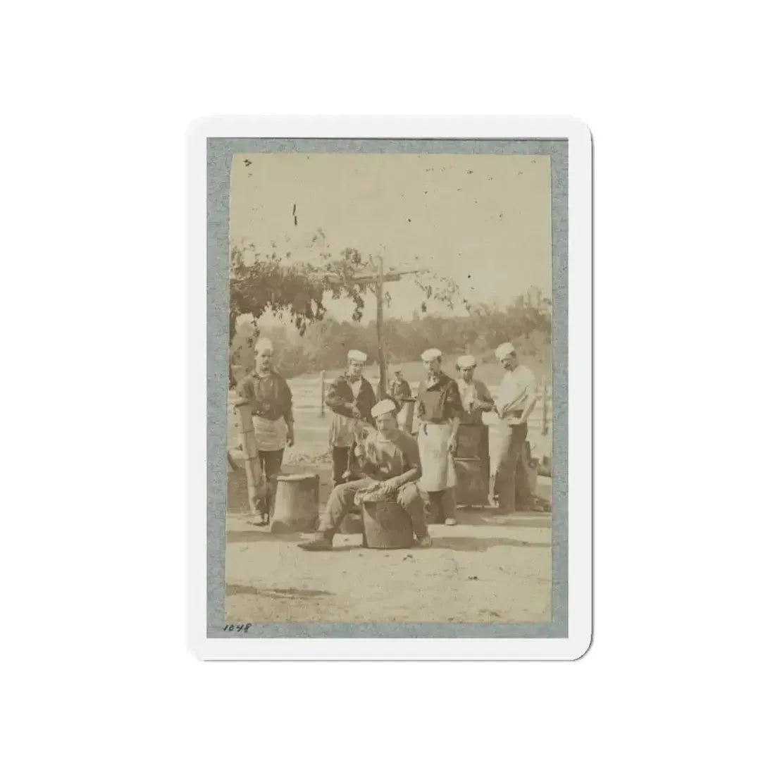 2d Rhode Island Infantry 026 (U.S. Civil War) Refrigerator Magnet 3 Inch Die-Cut - The Sticker Space