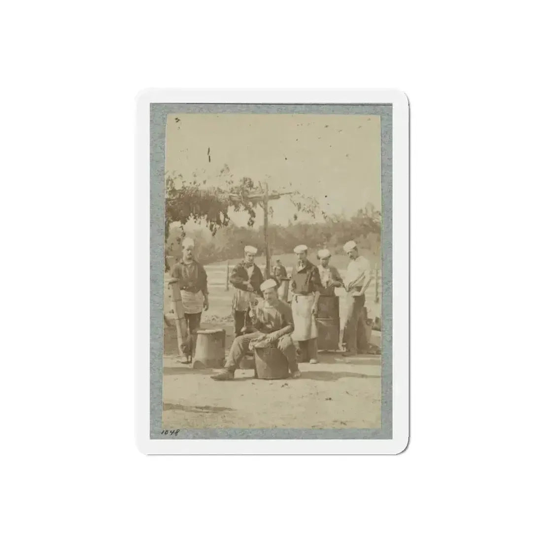 2d Rhode Island Infantry 026 (U.S. Civil War) Refrigerator Magnet 5 Inch Die-Cut - The Sticker Space