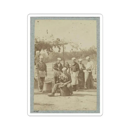 2D Rhode Island Infantry 026 (U.S. Civil War) STICKER Vinyl Kiss-Cut Decal 4 Inch White - The Sticker Space