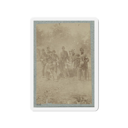 2d Rhode Island Infantry 027 (U.S. Civil War) Refrigerator Magnet-2" x 2"-The Sticker Space