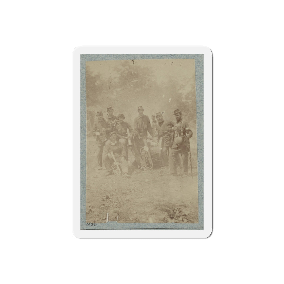 2d Rhode Island Infantry 027 (U.S. Civil War) Refrigerator Magnet-5" x 5"-The Sticker Space