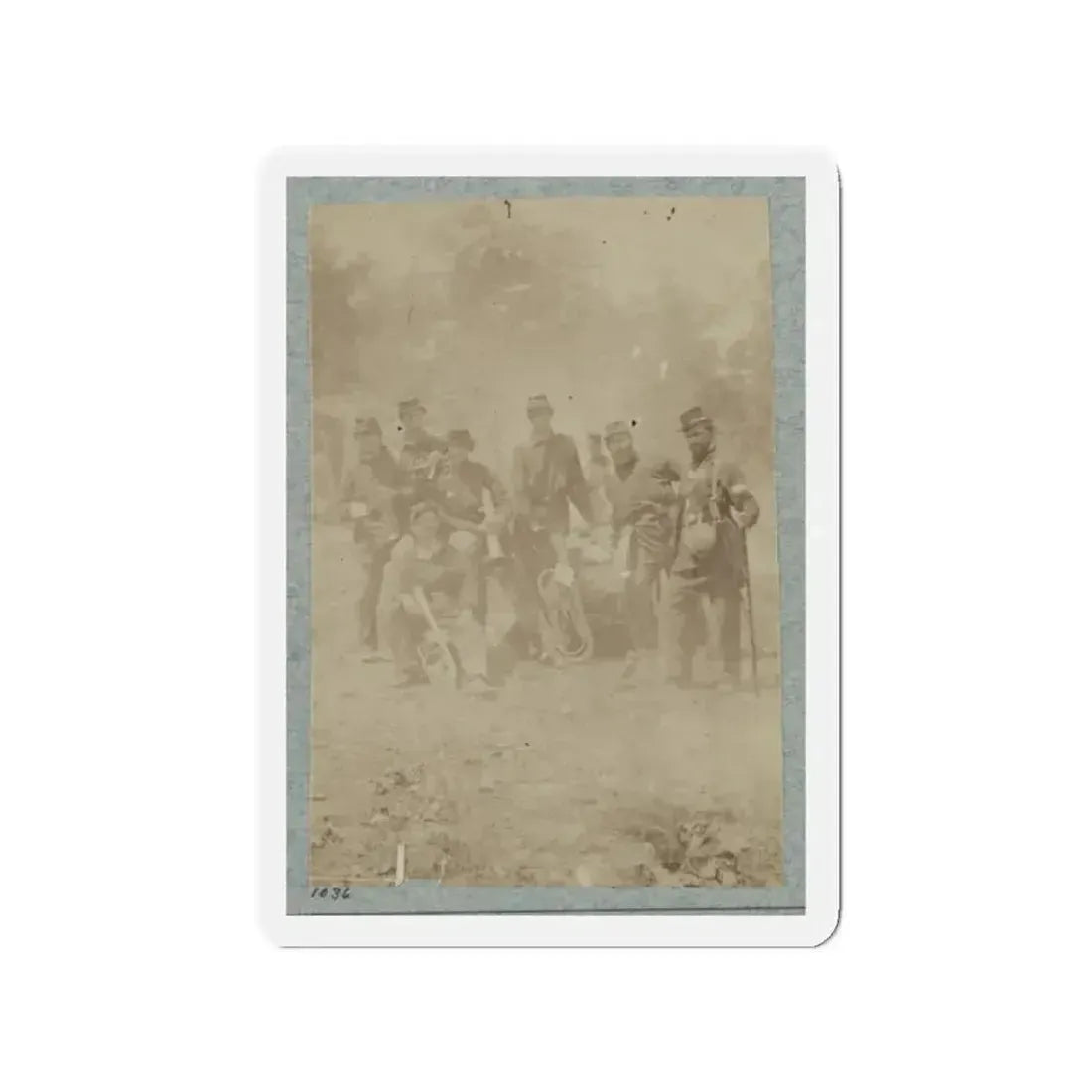 2d Rhode Island Infantry 027 (U.S. Civil War) Refrigerator Magnet 2 Inch Die-Cut - The Sticker Space
