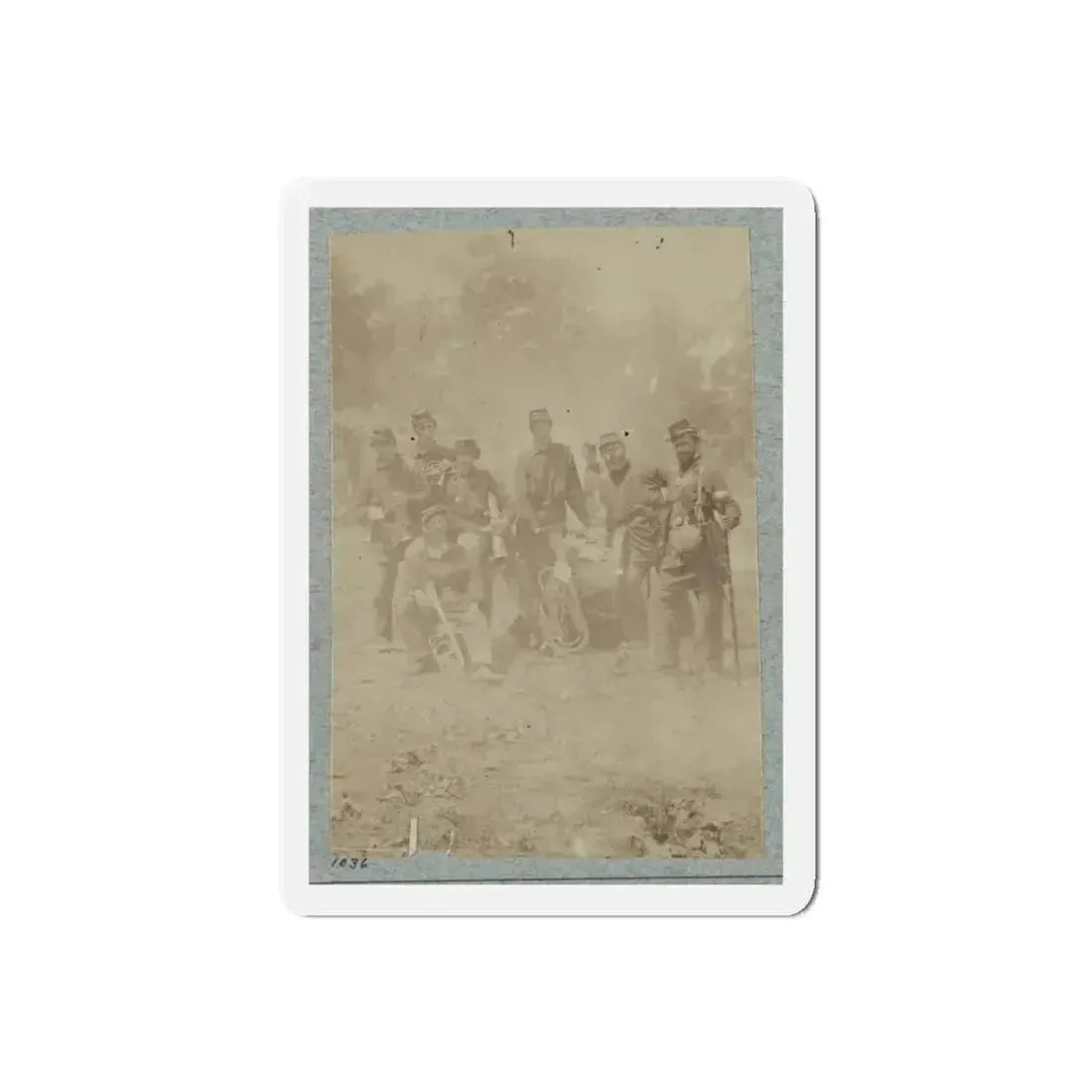 2d Rhode Island Infantry 027 (U.S. Civil War) Refrigerator Magnet 5 Inch Die-Cut - The Sticker Space