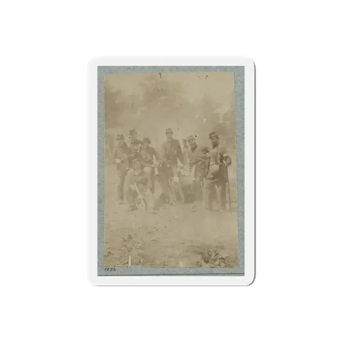 2d Rhode Island Infantry 027 (U.S. Civil War) Refrigerator Magnet 6 Inch Die-Cut - The Sticker Space