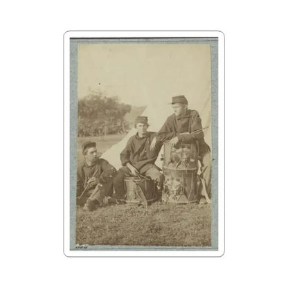 2D Rhode Island Infantry 028 (U.S. Civil War) STICKER Vinyl Kiss-Cut Decal 3 Inch White - The Sticker Space