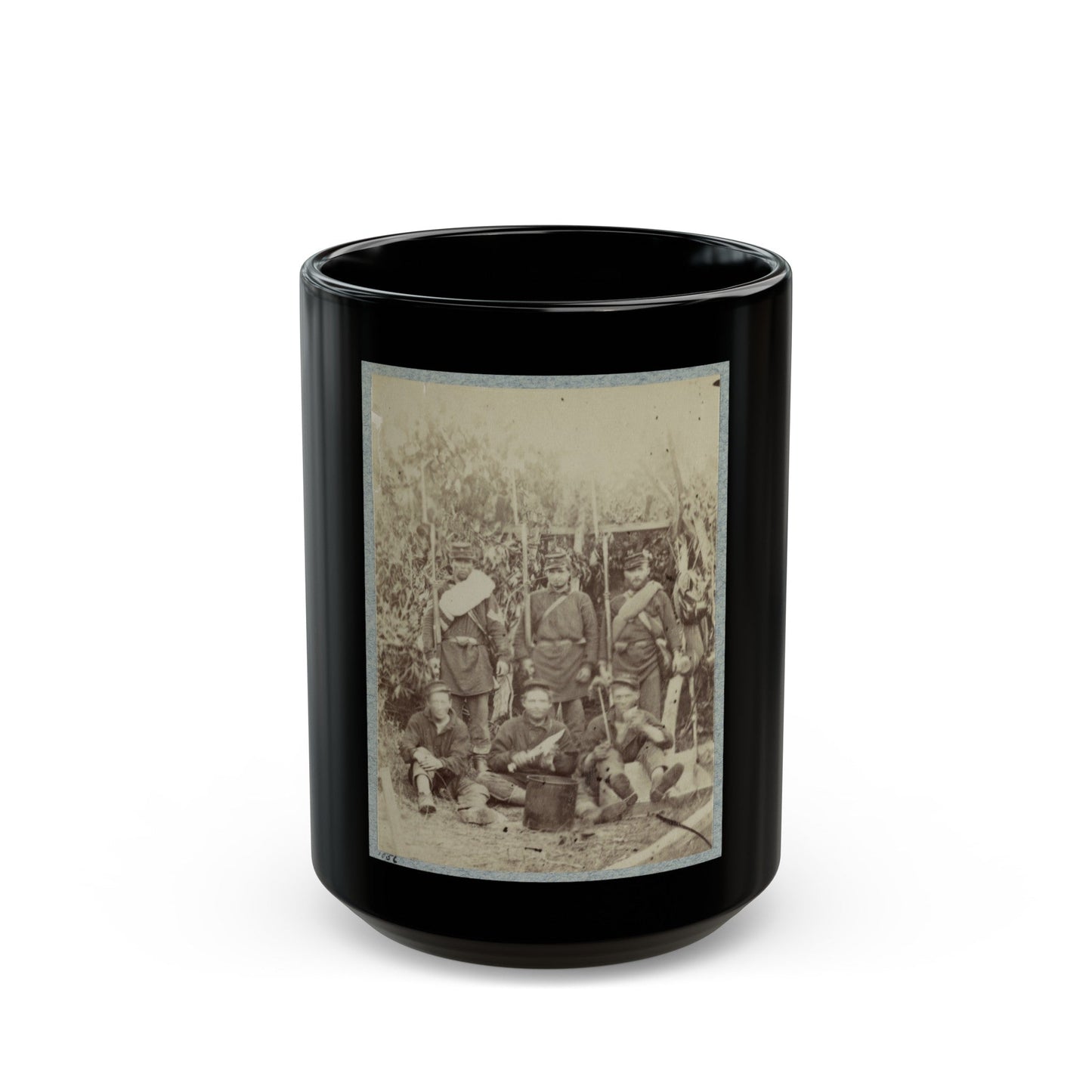 2d Rhode Island Infantry 029 (U.S. Civil War) Black Coffee Mug-15oz-The Sticker Space