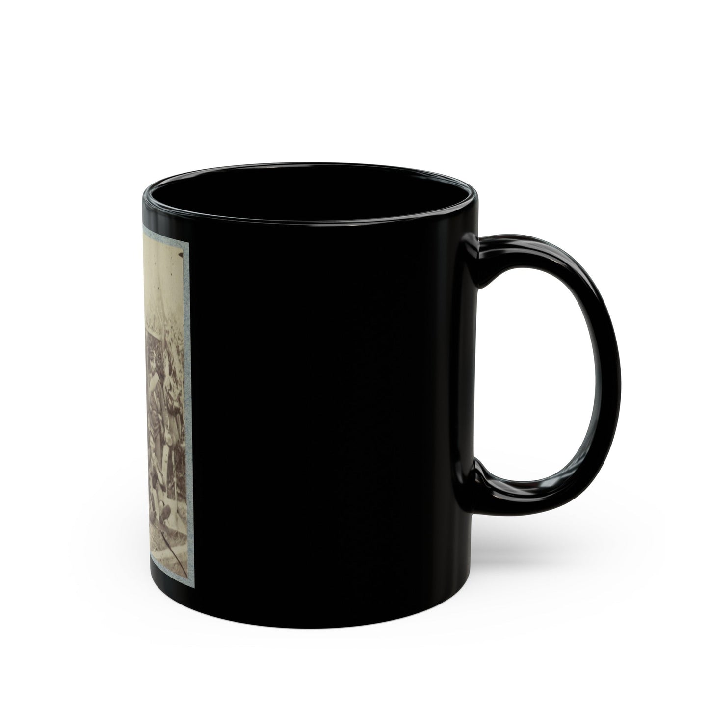 2d Rhode Island Infantry 029 (U.S. Civil War) Black Coffee Mug-The Sticker Space