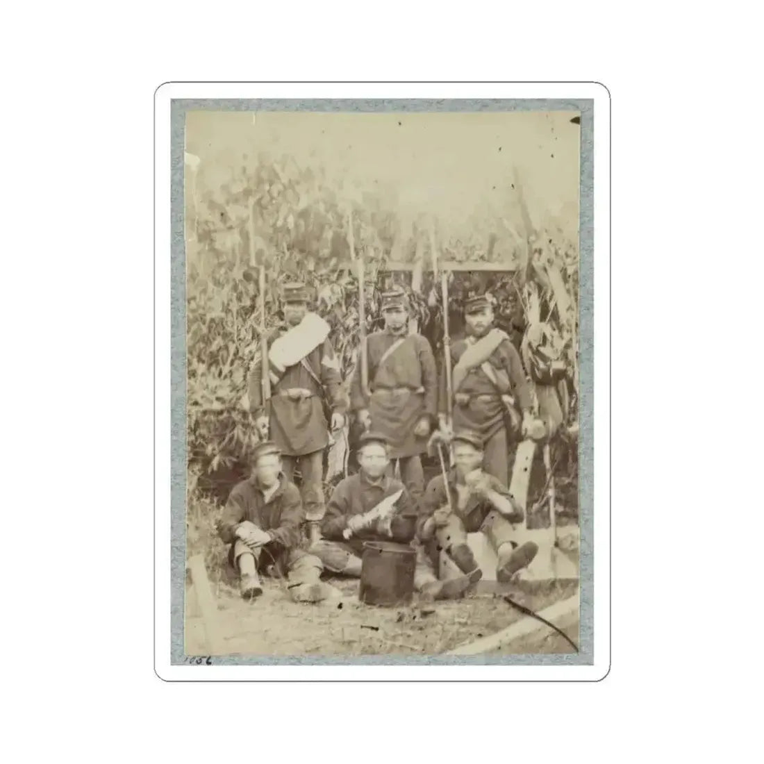 2D Rhode Island Infantry 029 (U.S. Civil War) STICKER Vinyl Kiss-Cut Decal 6 Inch White - The Sticker Space