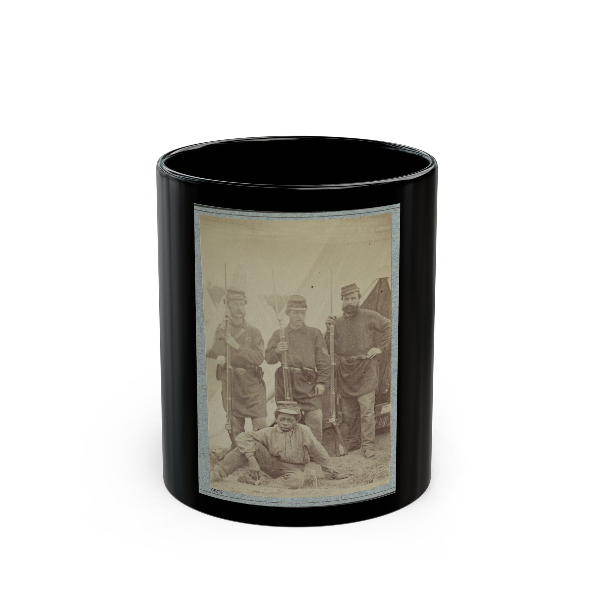 2d Rhode Island Infantry 030 (U.S. Civil War) Black Coffee Mug-11oz-The Sticker Space