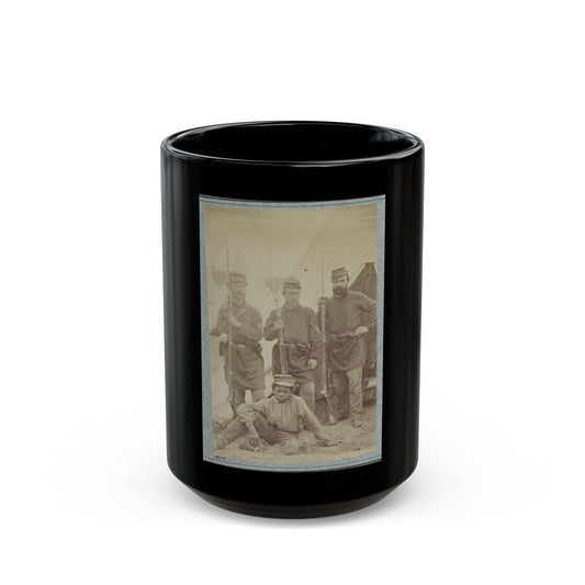 2d Rhode Island Infantry 030 (U.S. Civil War) Black Coffee Mug-15oz-The Sticker Space