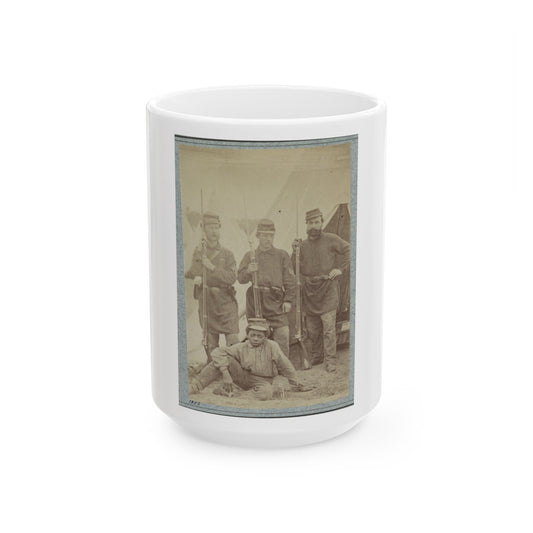 2d Rhode Island Infantry 030 (U.S. Civil War) White Coffee Mug-15oz-The Sticker Space