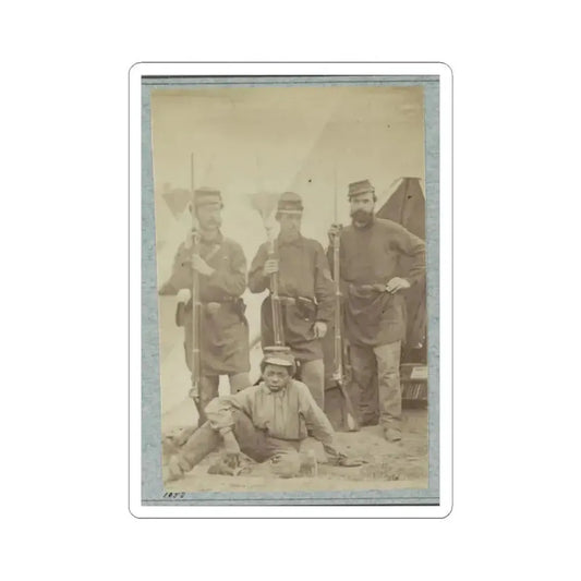 2D Rhode Island Infantry 030 (U.S. Civil War) STICKER Vinyl Kiss-Cut Decal 2 Inch White - The Sticker Space