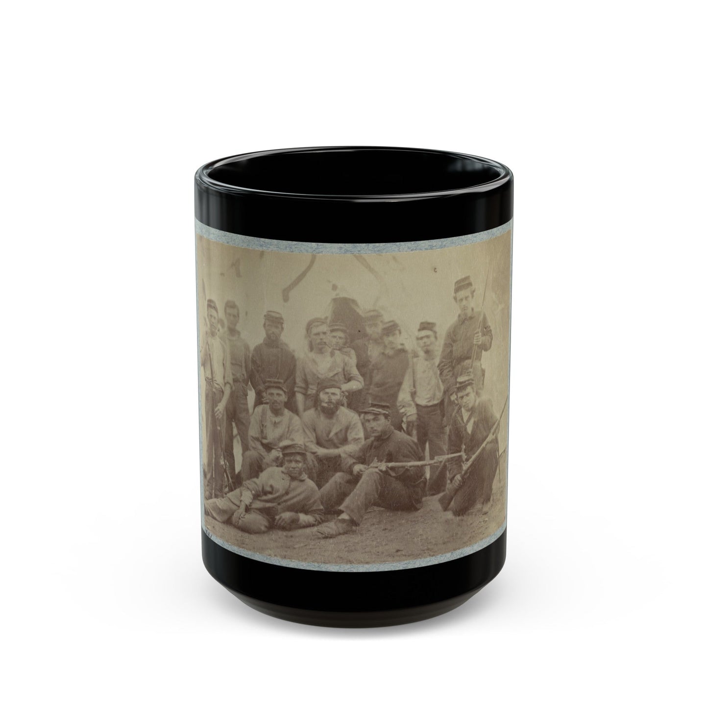 2d Rhode Island Infantry 031 (U.S. Civil War) Black Coffee Mug-15oz-The Sticker Space