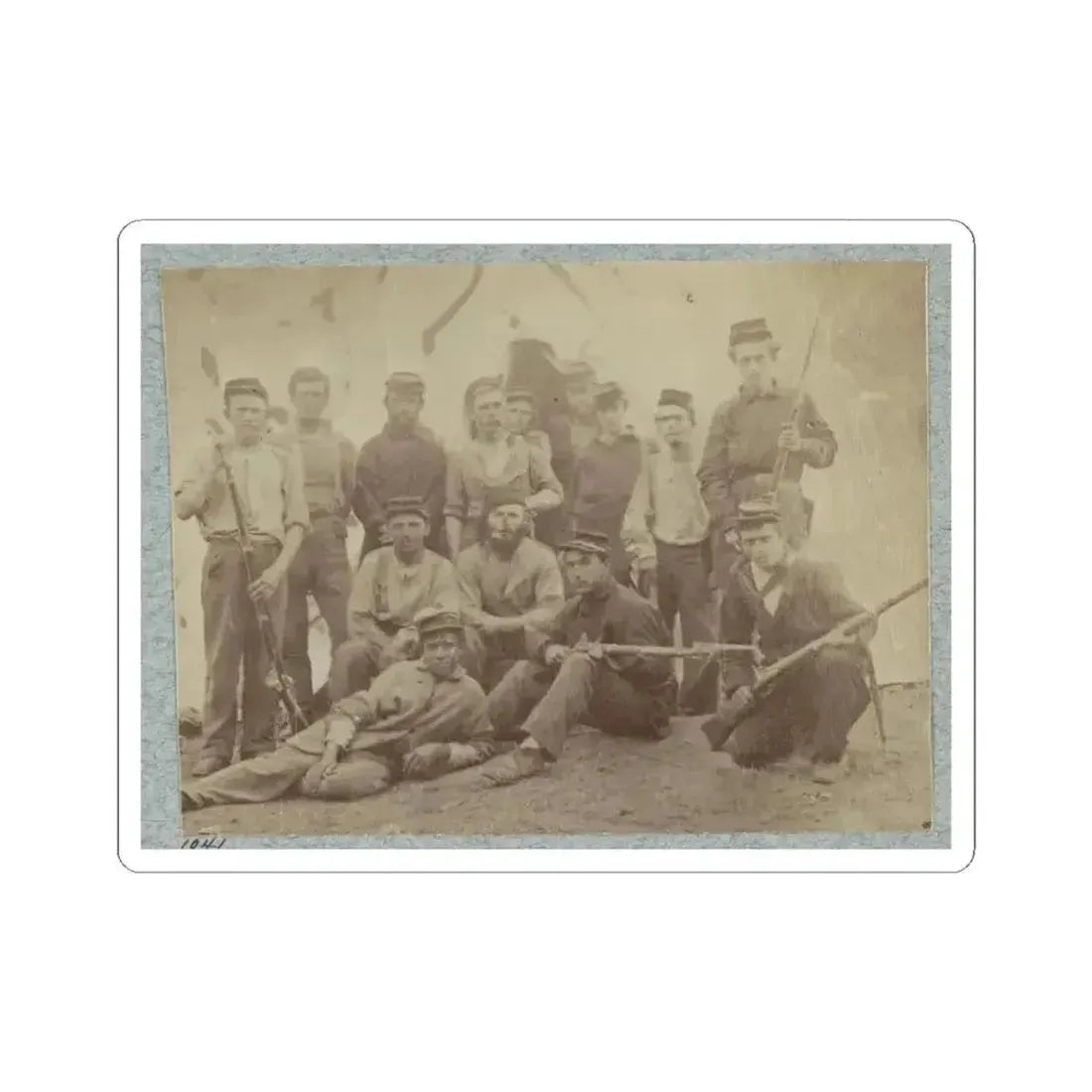 2D Rhode Island Infantry 031 (U.S. Civil War) STICKER Vinyl Kiss-Cut Decal 3 Inch White - The Sticker Space