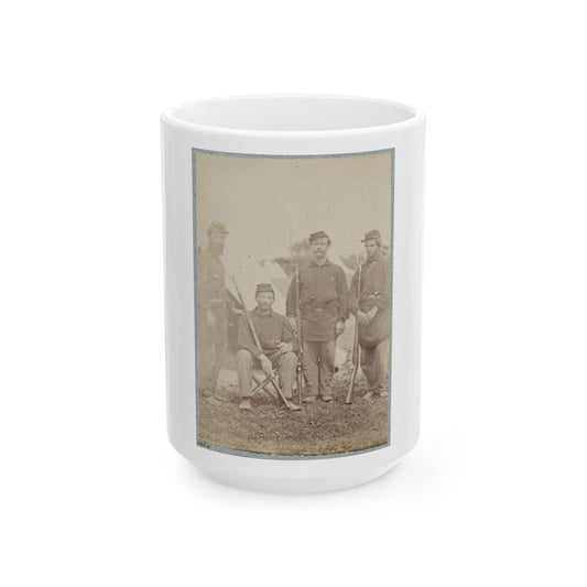 2d Rhode Island Infantry 032 (U.S. Civil War) White Coffee Mug-15oz-The Sticker Space