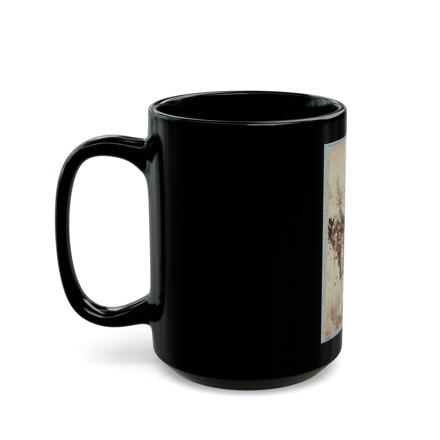 2d Rhode Island Infantry 033 (U.S. Civil War) Black Coffee Mug-The Sticker Space