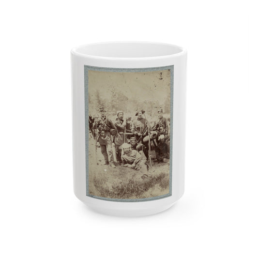 2d Rhode Island Infantry 033 (U.S. Civil War) White Coffee Mug-15oz-The Sticker Space