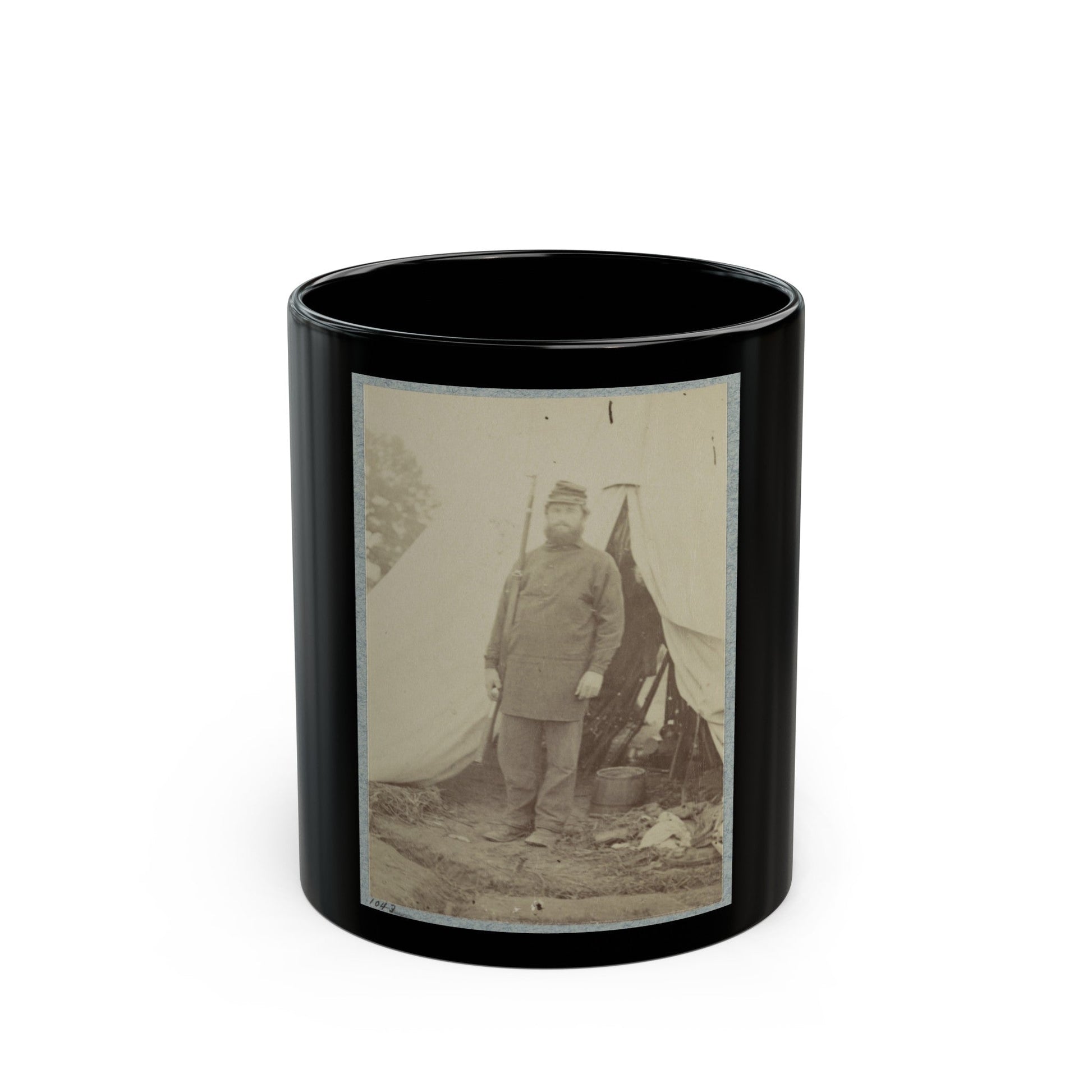 2d Rhode Island Infantry 034 (U.S. Civil War) Black Coffee Mug-11oz-The Sticker Space