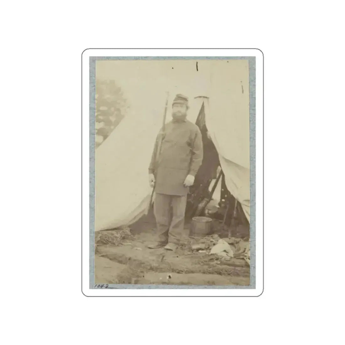 2d Rhode Island Infantry 034 (U.S. Civil War) STICKER Vinyl Die-Cut Decal White Die-Cut 2 Inch - The Sticker Space