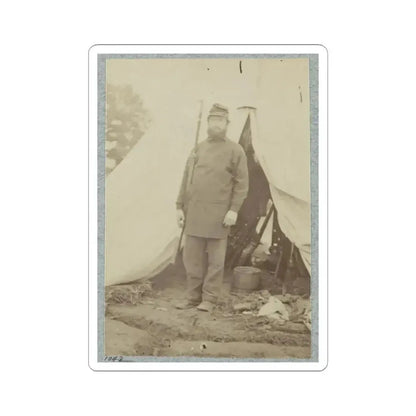 2D Rhode Island Infantry 034 (U.S. Civil War) STICKER Vinyl Kiss-Cut Decal 4 Inch White - The Sticker Space