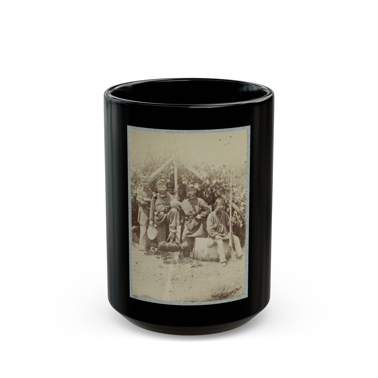 2d Rhode Island Infantry 035 (U.S. Civil War) Black Coffee Mug-15oz-The Sticker Space