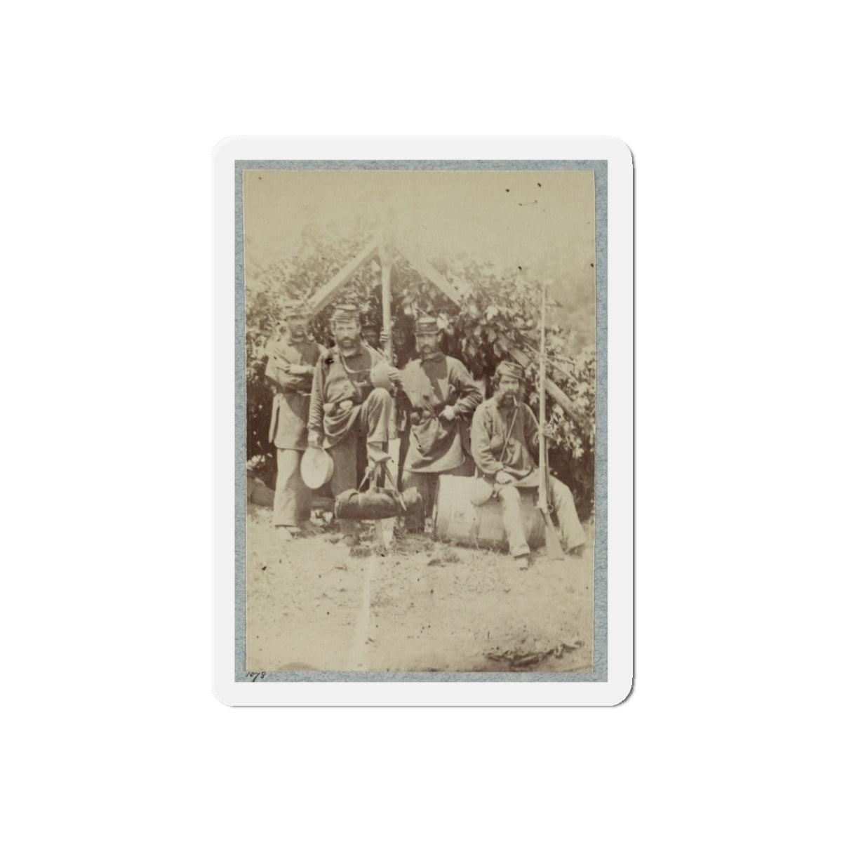 2d Rhode Island Infantry 035 (U.S. Civil War) Refrigerator Magnet-5" x 5"-The Sticker Space