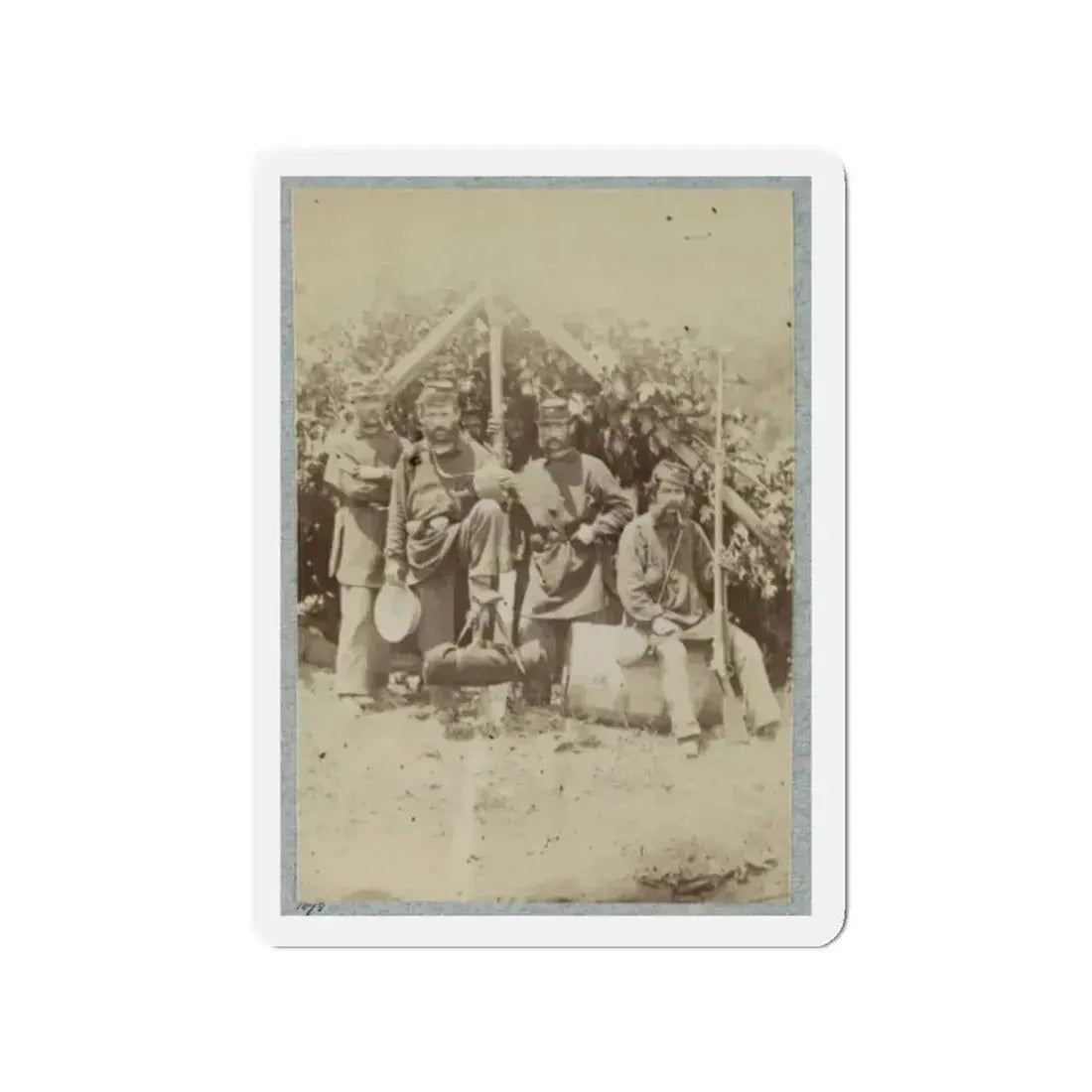 2d Rhode Island Infantry 035 (U.S. Civil War) Refrigerator Magnet 2 Inch Die-Cut - The Sticker Space