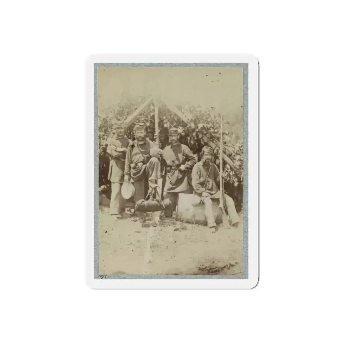 2d Rhode Island Infantry 035 (U.S. Civil War) Refrigerator Magnet 4 Inch Die-Cut - The Sticker Space