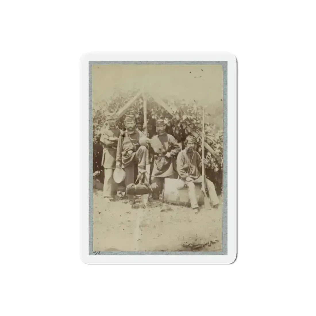 2d Rhode Island Infantry 035 (U.S. Civil War) Refrigerator Magnet 6 Inch Die-Cut - The Sticker Space