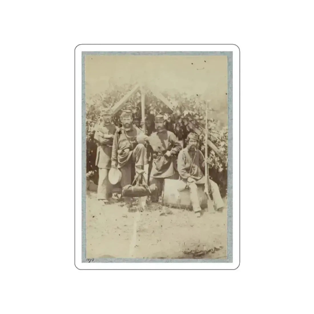 2d Rhode Island Infantry 035 (U.S. Civil War) STICKER Vinyl Die-Cut Decal White Die-Cut 2 Inch - The Sticker Space