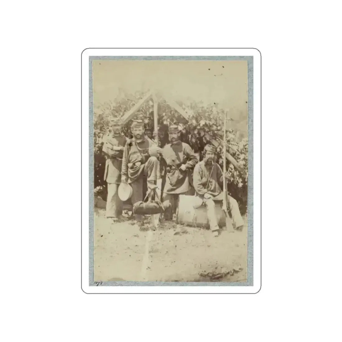 2d Rhode Island Infantry 035 (U.S. Civil War) STICKER Vinyl Die-Cut Decal White Die-Cut 3 Inch - The Sticker Space