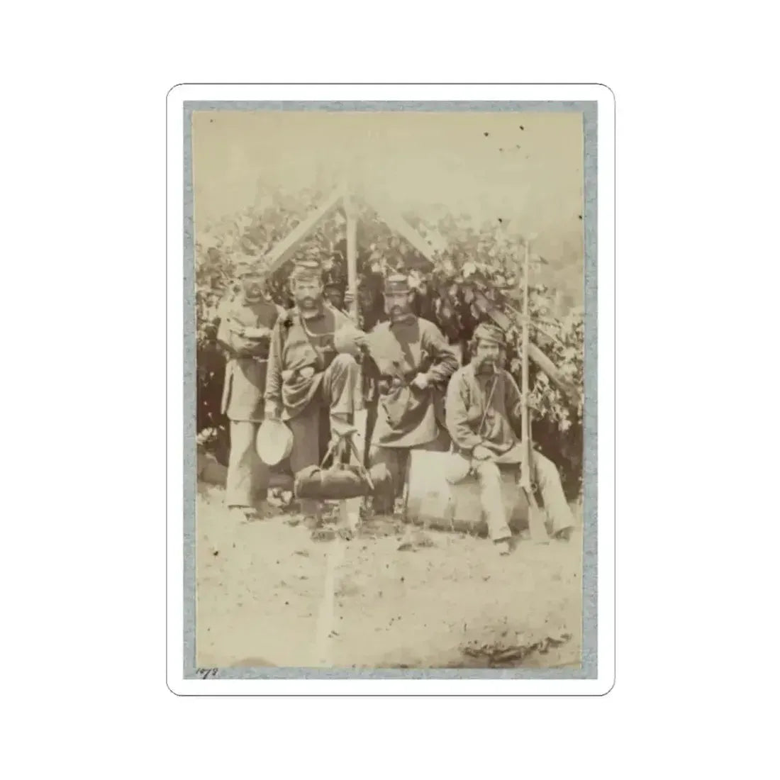 2D Rhode Island Infantry 035 (U.S. Civil War) STICKER Vinyl Kiss-Cut Decal 2 Inch White - The Sticker Space