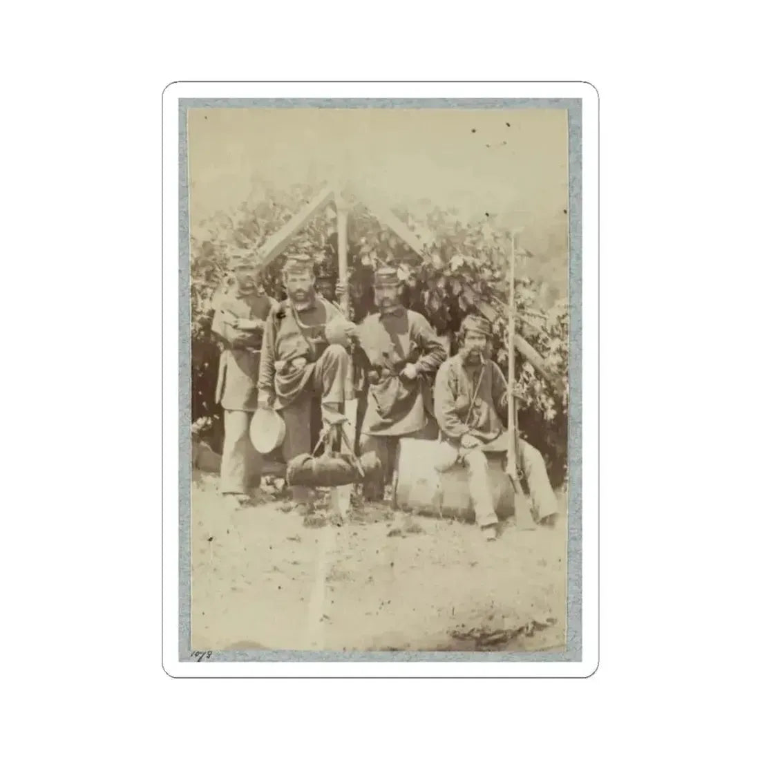 2D Rhode Island Infantry 035 (U.S. Civil War) STICKER Vinyl Kiss-Cut Decal 3 Inch White - The Sticker Space