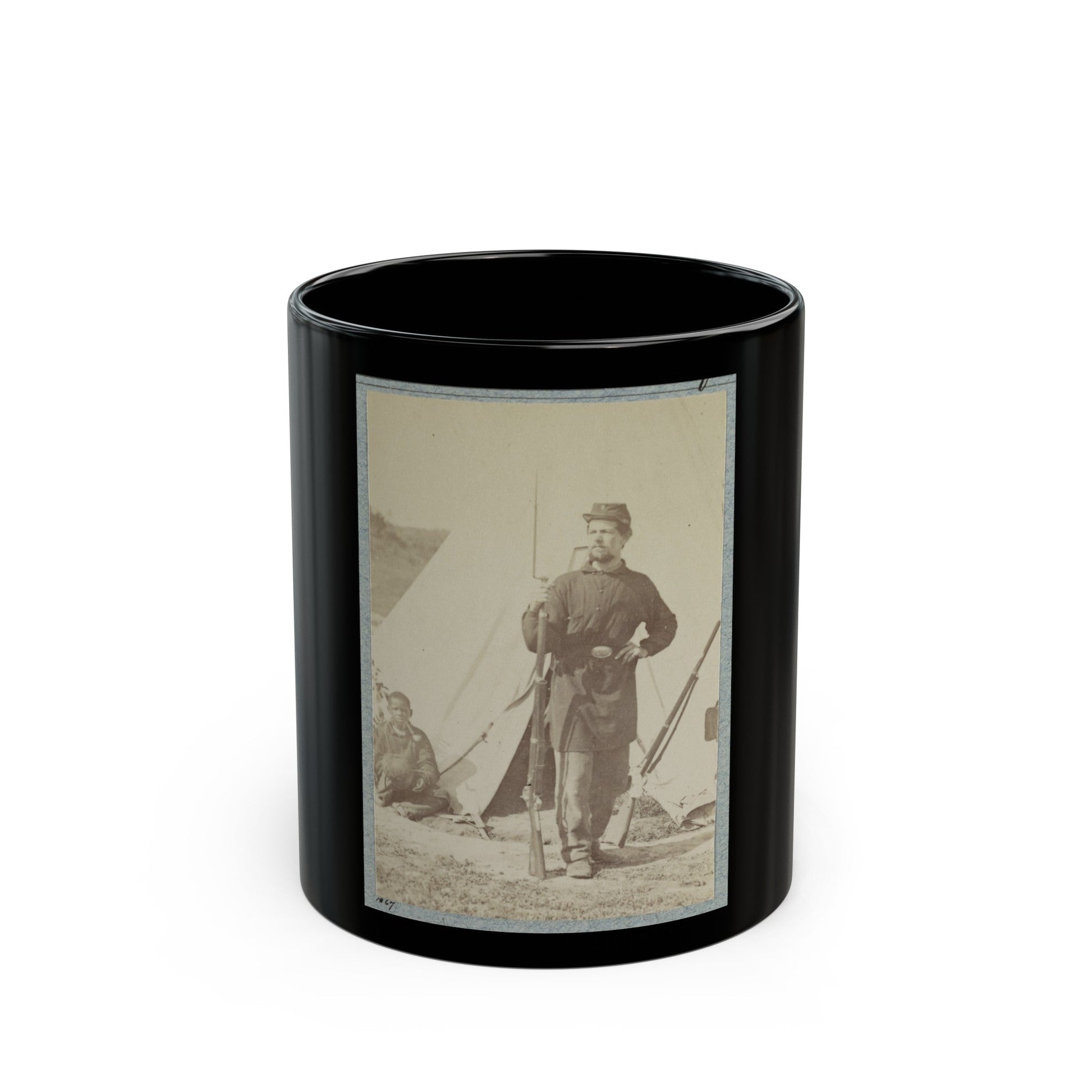 2d Rhode Island Infantry 036 (U.S. Civil War) Black Coffee Mug-11oz-The Sticker Space