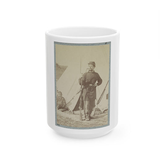 2d Rhode Island Infantry 036 (U.S. Civil War) White Coffee Mug-15oz-The Sticker Space