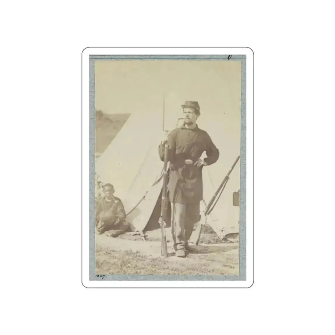 2d Rhode Island Infantry 036 (U.S. Civil War) STICKER Vinyl Die-Cut Decal White Die-Cut 2 Inch - The Sticker Space