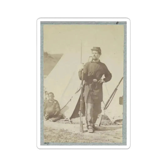 2D Rhode Island Infantry 036 (U.S. Civil War) STICKER Vinyl Kiss-Cut Decal 2 Inch White - The Sticker Space