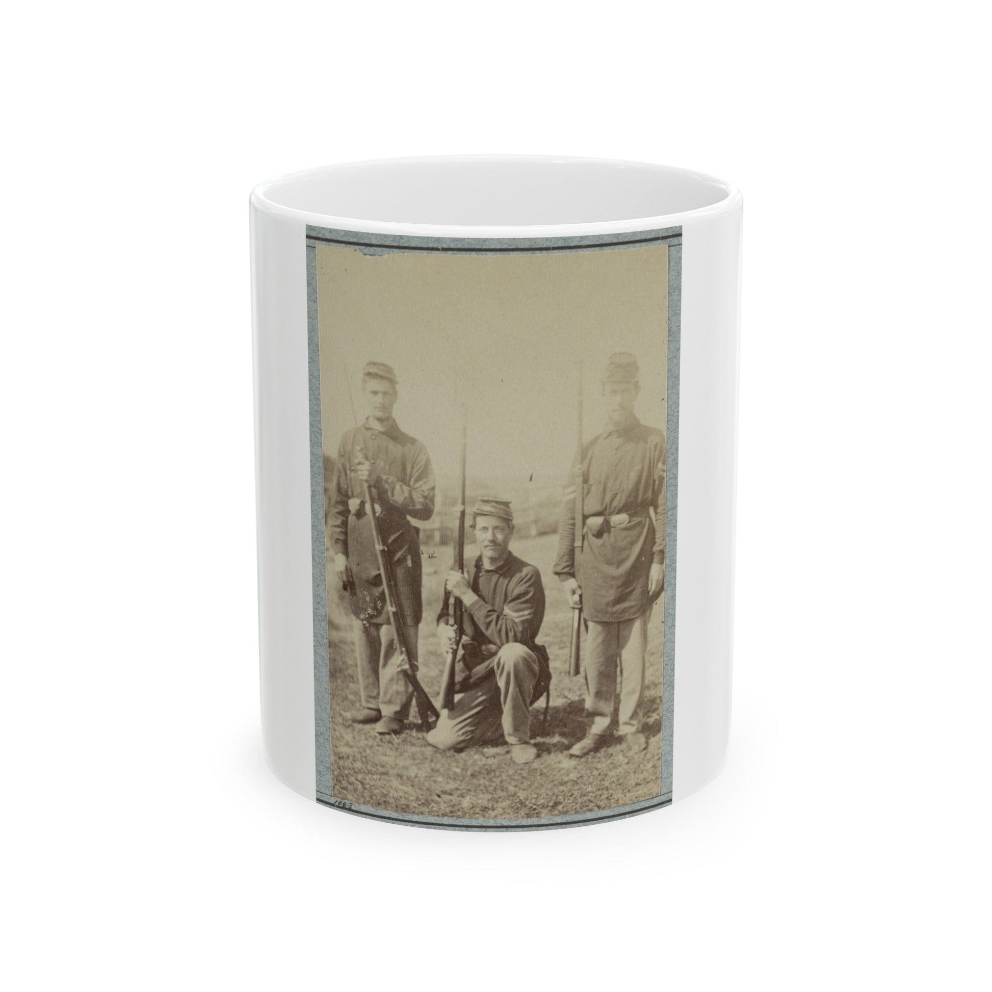 2d Rhode Island Infantry 037 (U.S. Civil War) White Coffee Mug-11oz-The Sticker Space