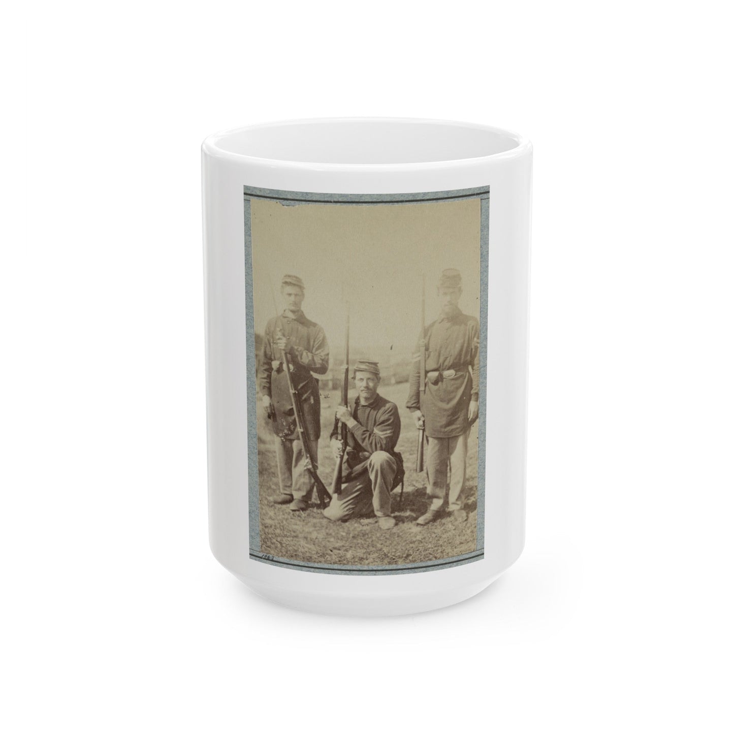 2d Rhode Island Infantry 037 (U.S. Civil War) White Coffee Mug-15oz-The Sticker Space