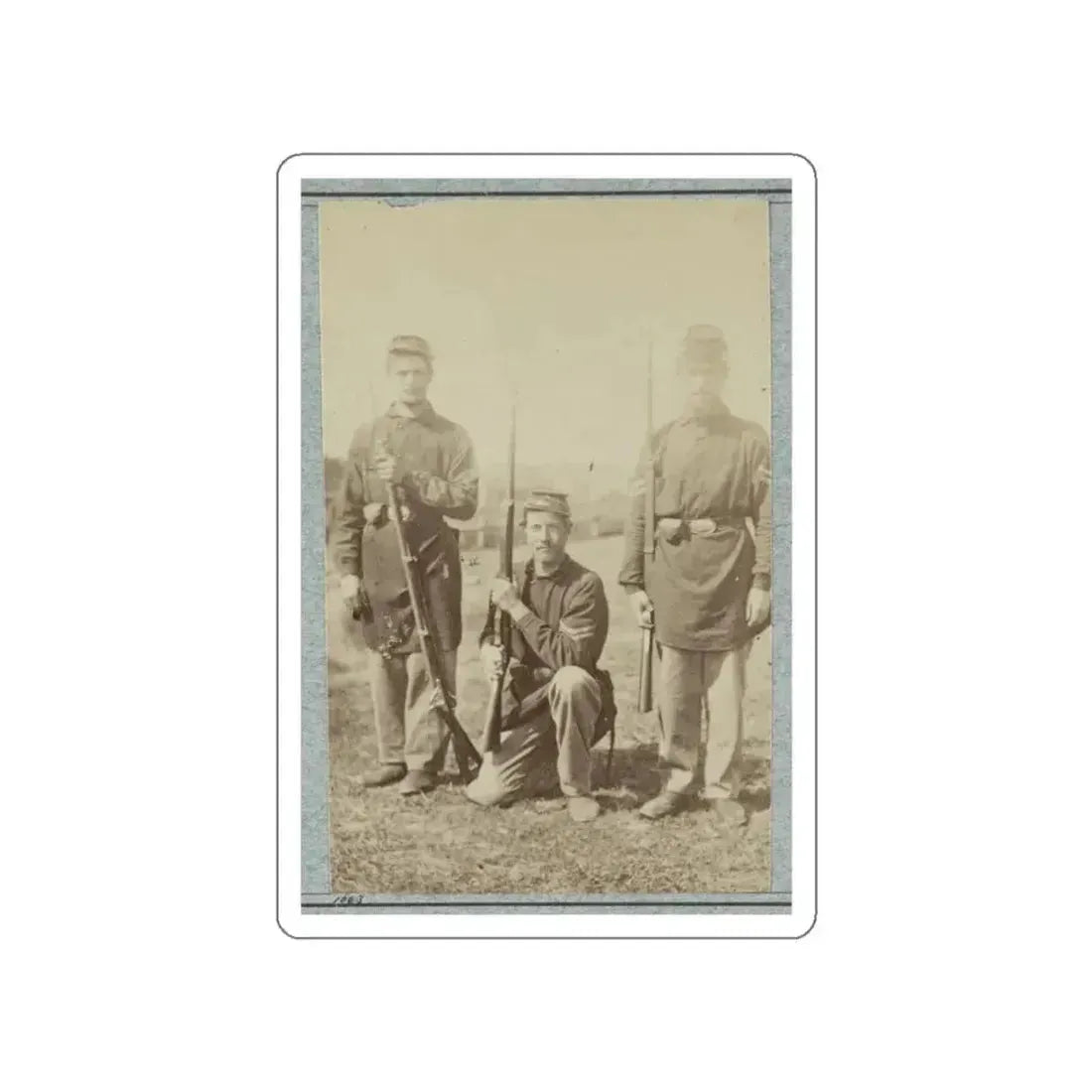 2d Rhode Island Infantry 037 (U.S. Civil War) STICKER Vinyl Die-Cut Decal White Die-Cut 3 Inch - The Sticker Space